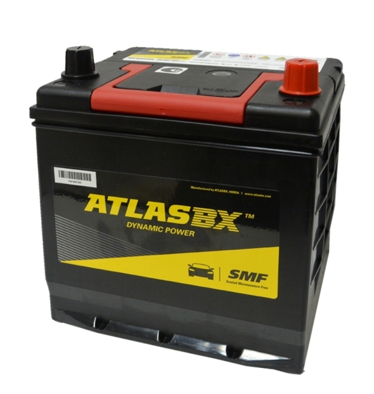 Автомобильный аккумулятор ATLAS AX SMF 46B19L-44.0 A/h